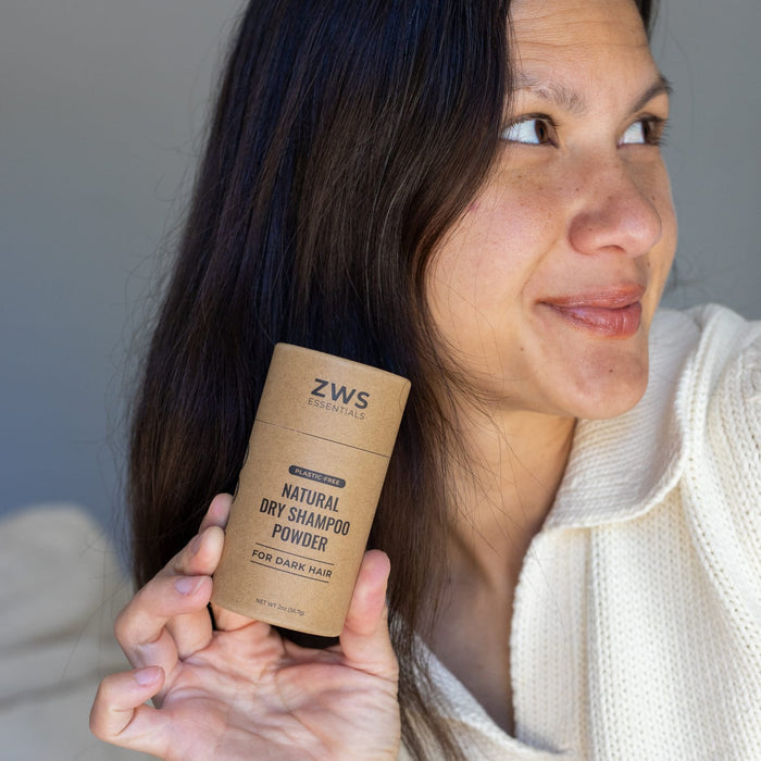 ZWS Essentials Natural Dry Shampoo Powder – Light & Dark Hair