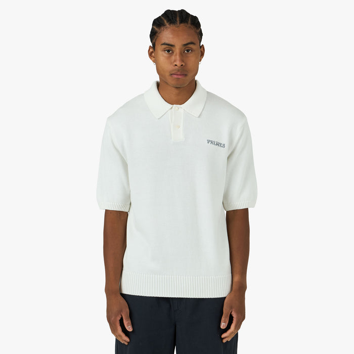 Palmes Knit Polo Off-White