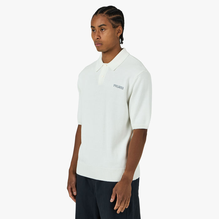 Palmes Knit Polo Off-White