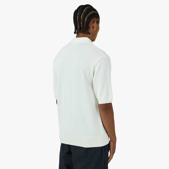 Palmes Knit Polo Off-White