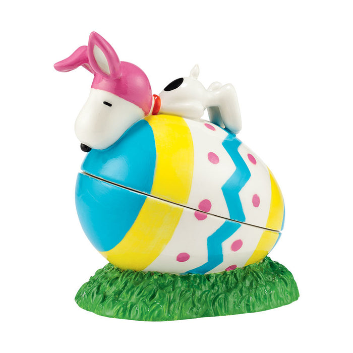 Peanuts by Department 56 - Easter Beagle Trinket Box 4043255