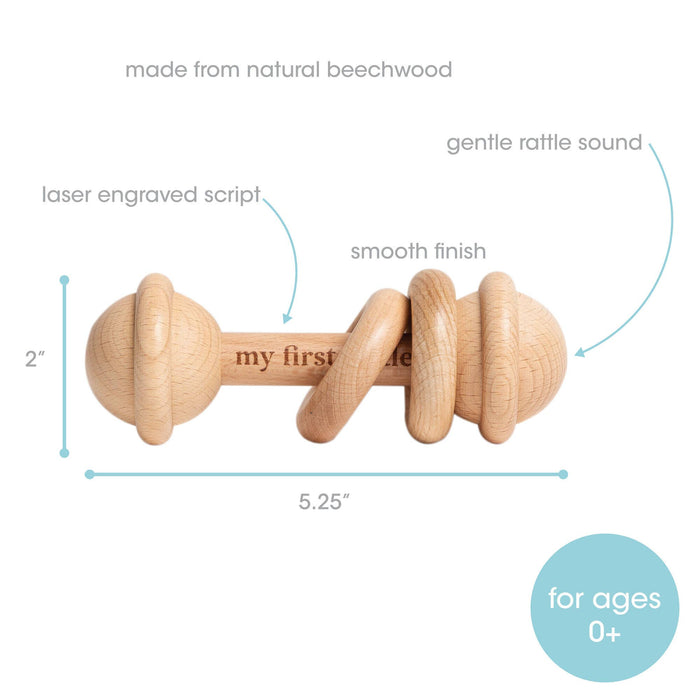 Pearhead Baby’s First Rattle