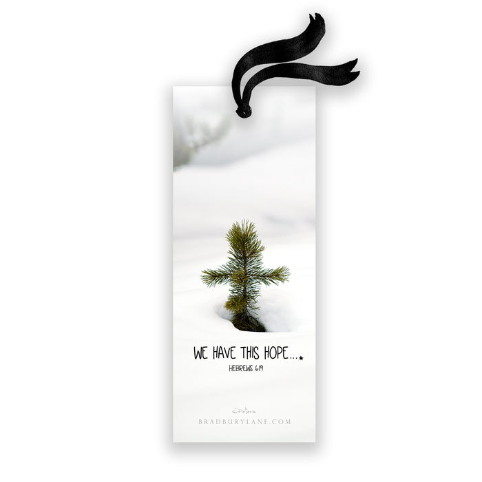 Pine Cross (Hebrews 6:19) - Laminated Bookmark
