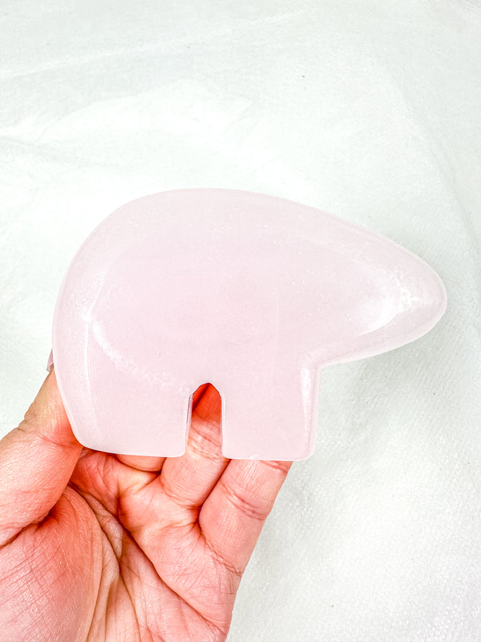 Pink Mangano Calcite Elephant UV Reactive (48Q)