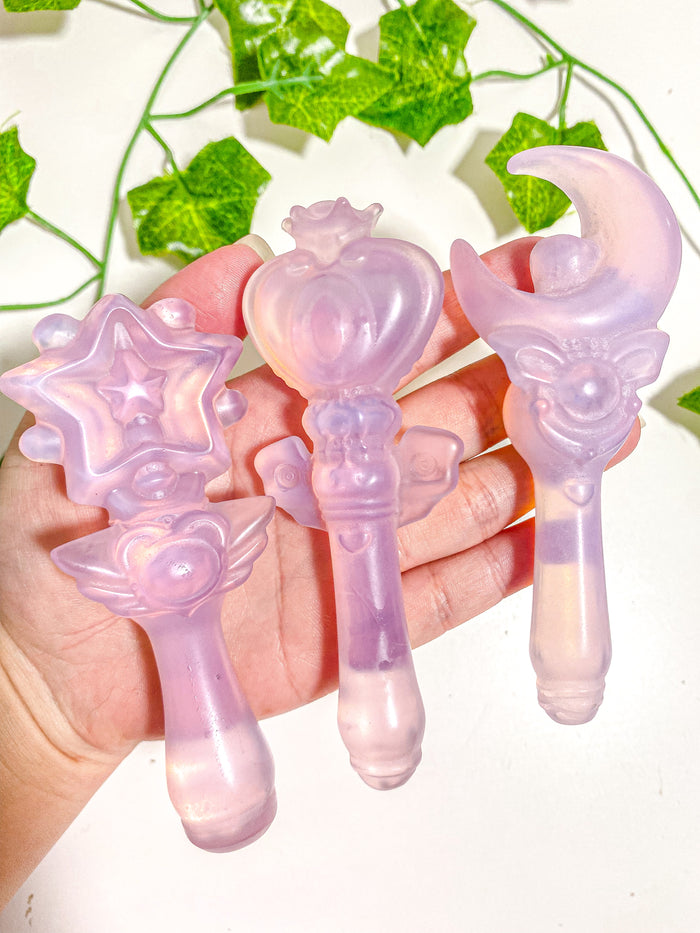 Pink Opalite Sailor Wand