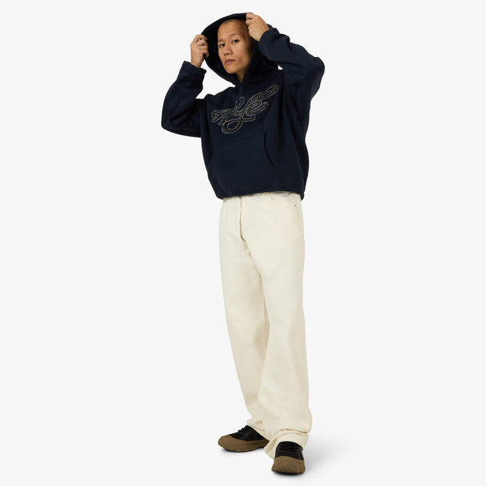 PlazaWorks Modern Wide 5 Pocket Jean / Off-White