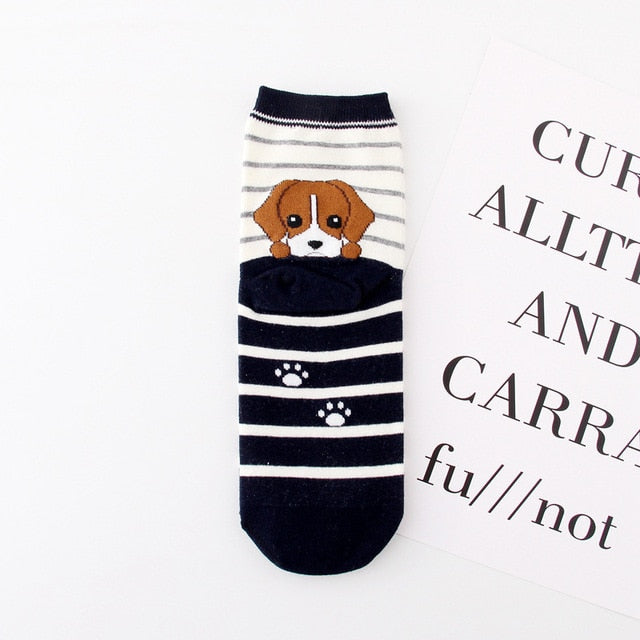 Poppy Dog Socks