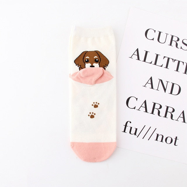 Poppy Dog Socks