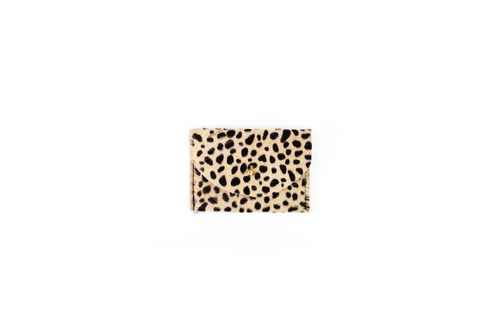 Primecut – Tiny Spotted Cowhide Card Holder