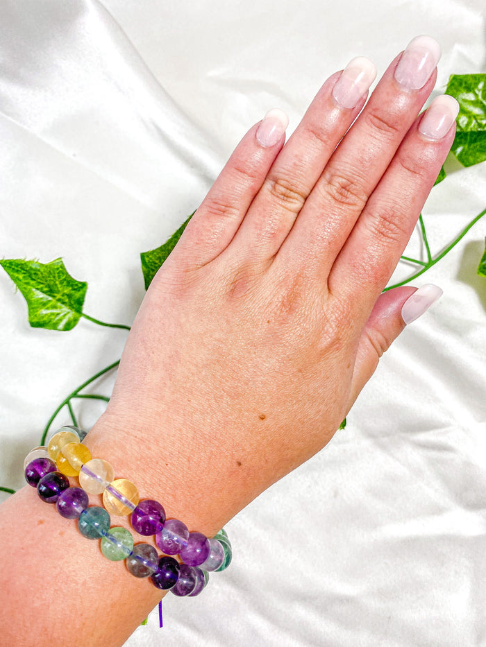 Rainbow Fluorite Bracelet