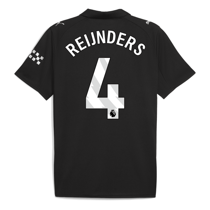REIJNDERS #4 Manchester City Away Soccer Jersey 2025/26