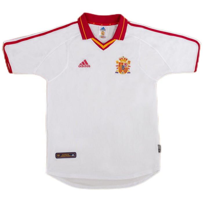 Retro Soccer Jersey Spain Away Euro Cup 2000
