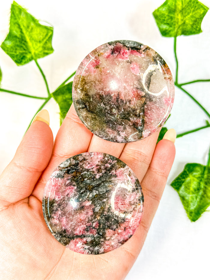 Rhodonite Circle Bowl