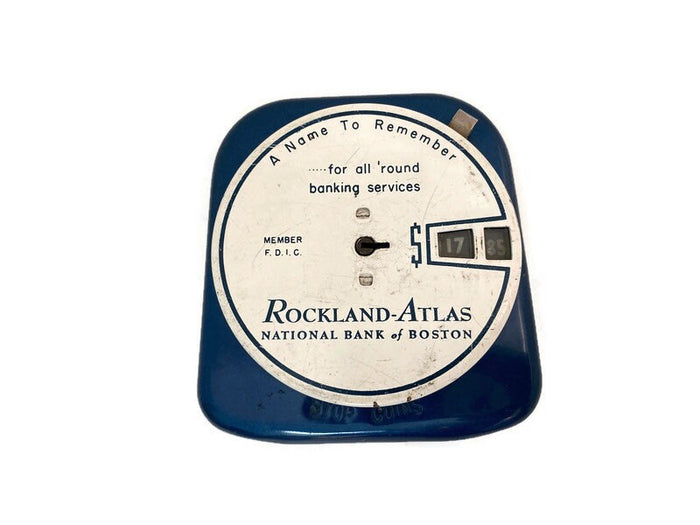 RL. Midcentury Advertising Add a Coin Bank at Duckwells