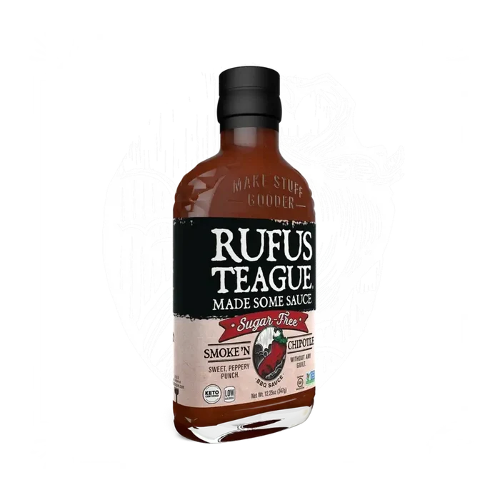 Rufus Teague Smoke 'N Chipotle Sugar-Free Barbecue Sauce, view 2