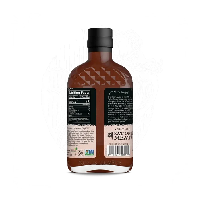 Rufus Teague Smoke 'N Chipotle Sugar-Free Barbecue Sauce, view 3