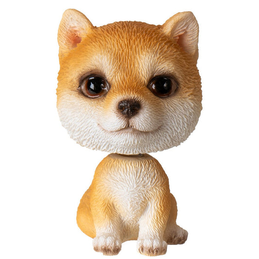 "Sale" Pacific Giftware - Shiba Inu Bobble Head Dog Figurine 16041