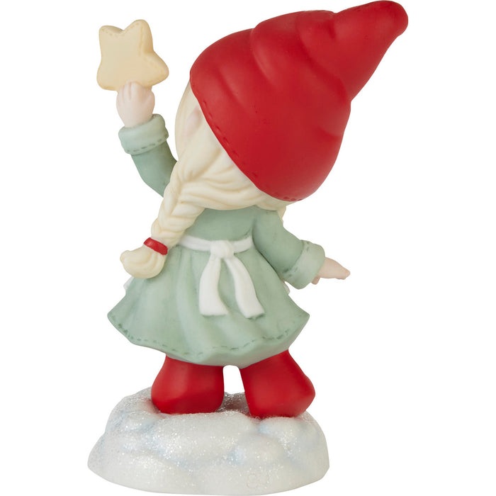 "Sale" Precious Moments - The First Gnoel Girl Gnome Porcelain Figurine 231044