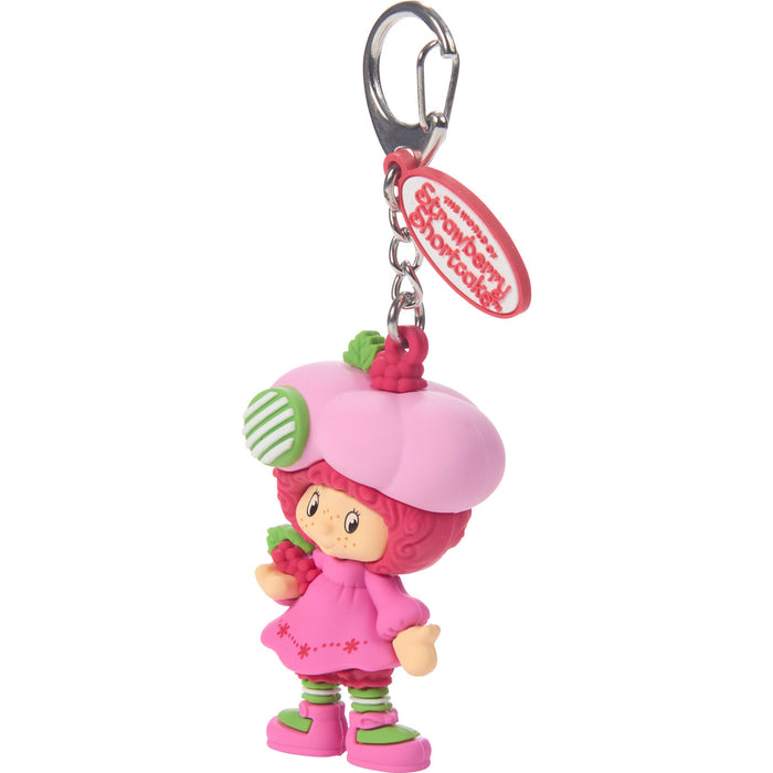 "Sale" The World of Strawberry Shortcake™ x Precious Moments - Raspberry Tart Scented Backpack Bag Clip Charm 259431