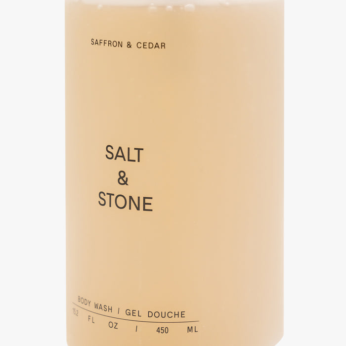 SALT & STONE Body Wash / Saffron & Cedar