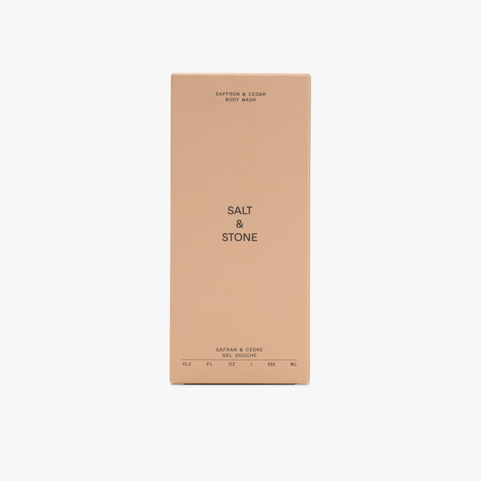 SALT & STONE Body Wash / Saffron & Cedar