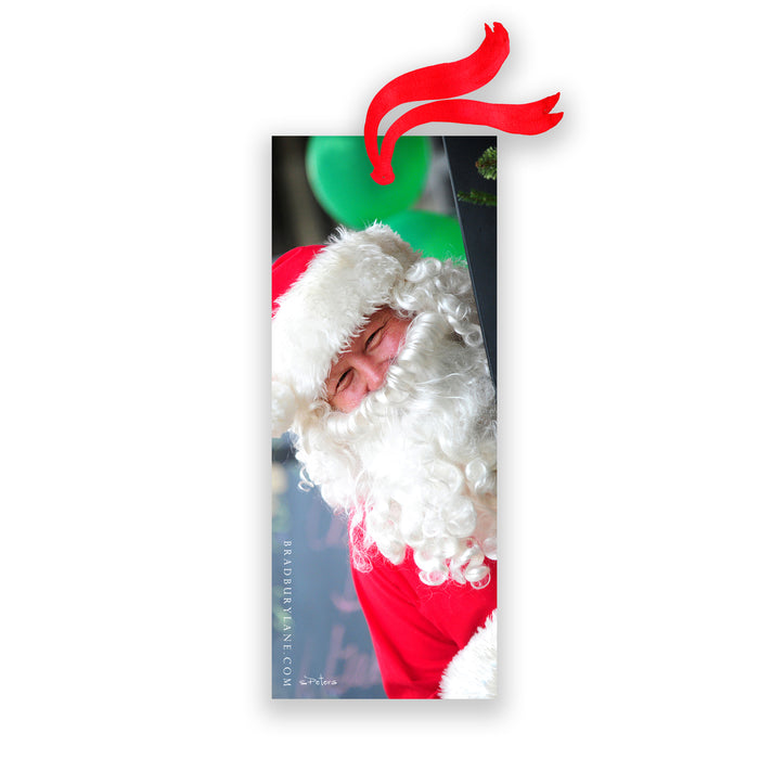 Santa Smiles - Laminated Bookmark
