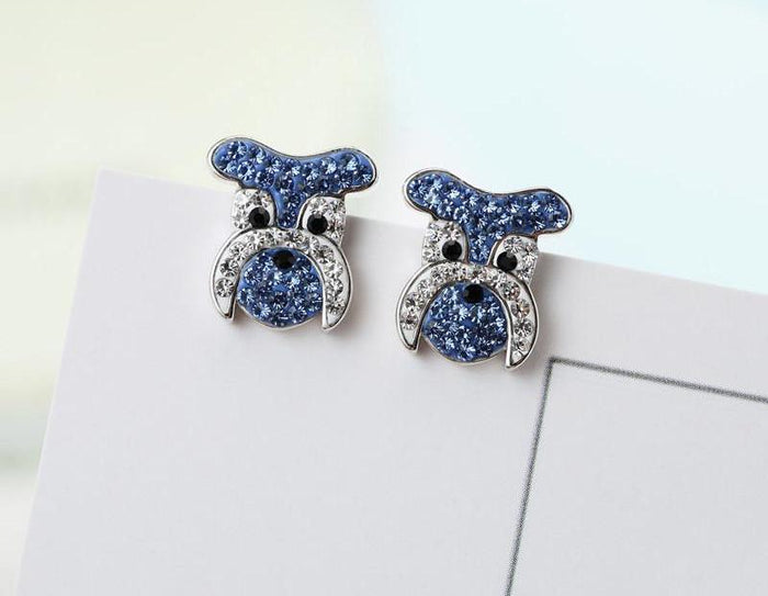 Schnauzer Stud Earrings