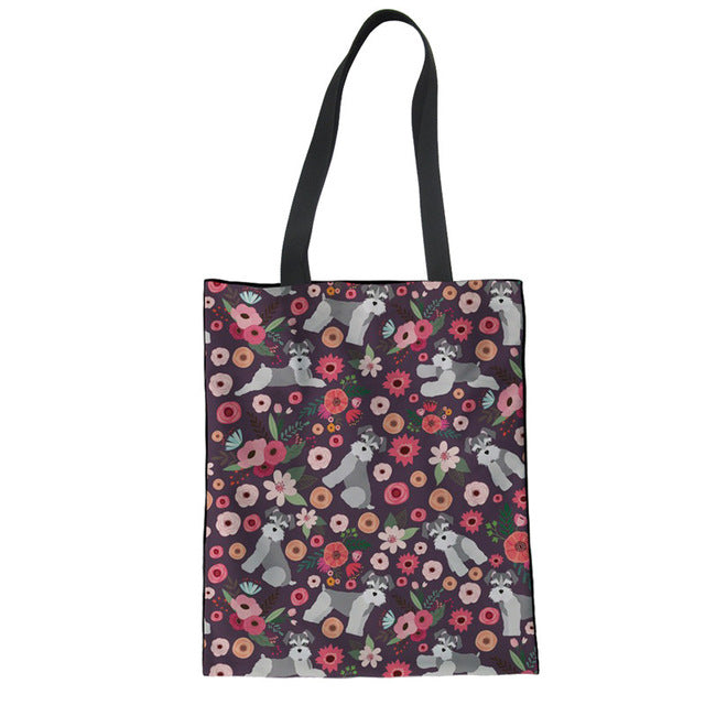 Schnauzer Tote Bag
