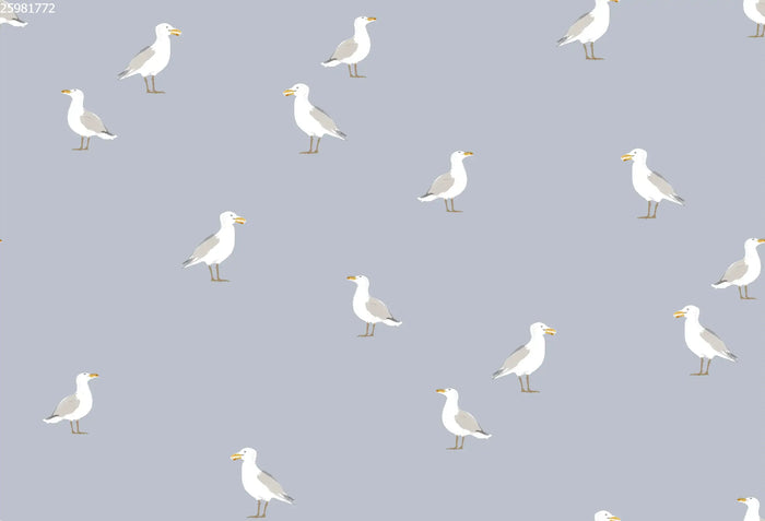 Sea Gull Blue - Family Fabrics B.V.