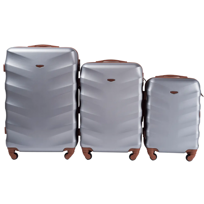 Zestaw 3 walizek Wings Albatross SILVER WHITE ALBATROSS COLLECTION