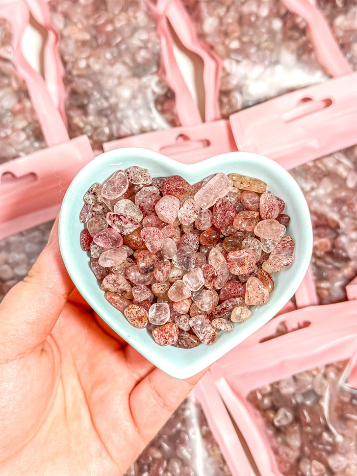 Strawberry Quartz Chip Bag