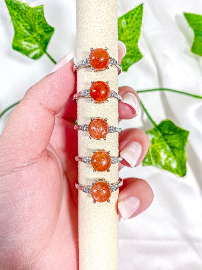 Sunstone Ring (adjustable)