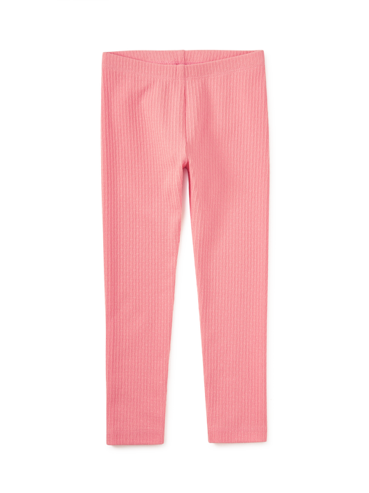 Tea Collection Pointelle Leggings in Cherry Blossom