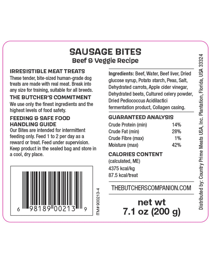 The Butcher's Companion Dog Bites - Dog.Dog.Cat.