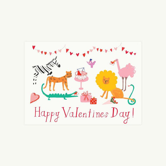 The Zookeeper's Valentine Greeting Card