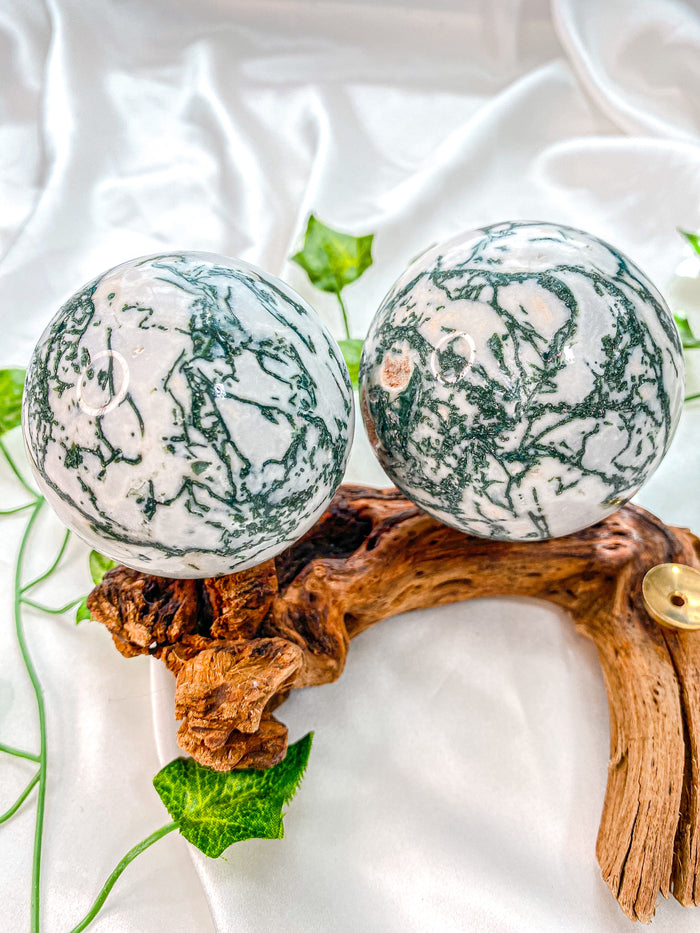 Tree Agate Sphere