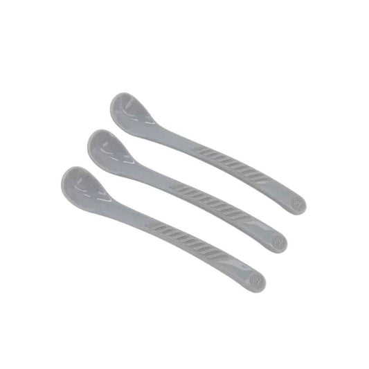 Twistshake® Žlička 3 kos (6+m) Pastel Grey Twistshake