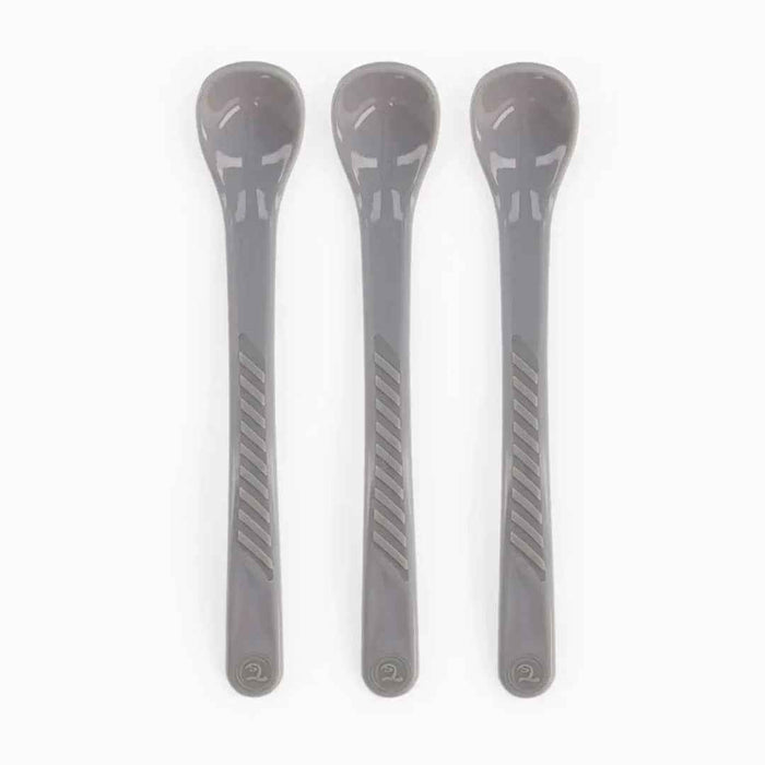 Twistshake® Žlička 3 kos (6+m) Pastel Grey Twistshake