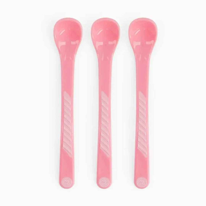 Twistshake® Žlička 3 kos (6+m) Pastel Pink Twistshake