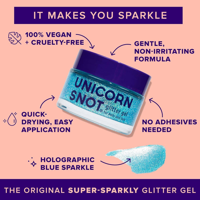 Unicorn Snot - Glitter Gel - Sky