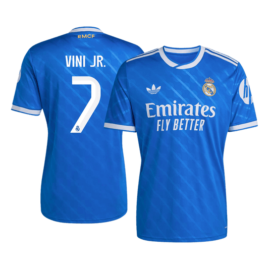 VINI JR. #7 Real Madrid Third Away Soccer Jersey 2025/26