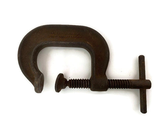 Vintage Deep Throat Clamp by J.H. Williams & Co. at Duckwells