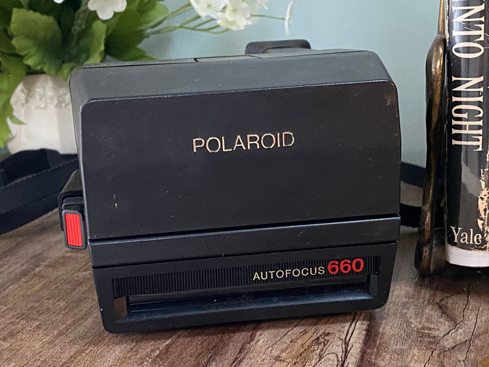 Vintage Polaroid Land Camera Autofocus 660 at Duckwells