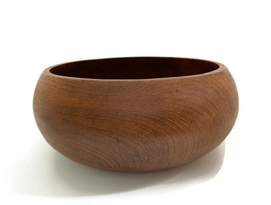 Vintage Teak Salad Bowl at Duckwells