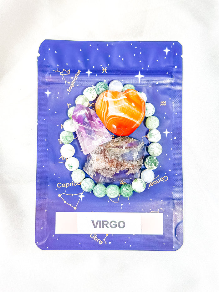Virgo - Zodiac Crystal Set