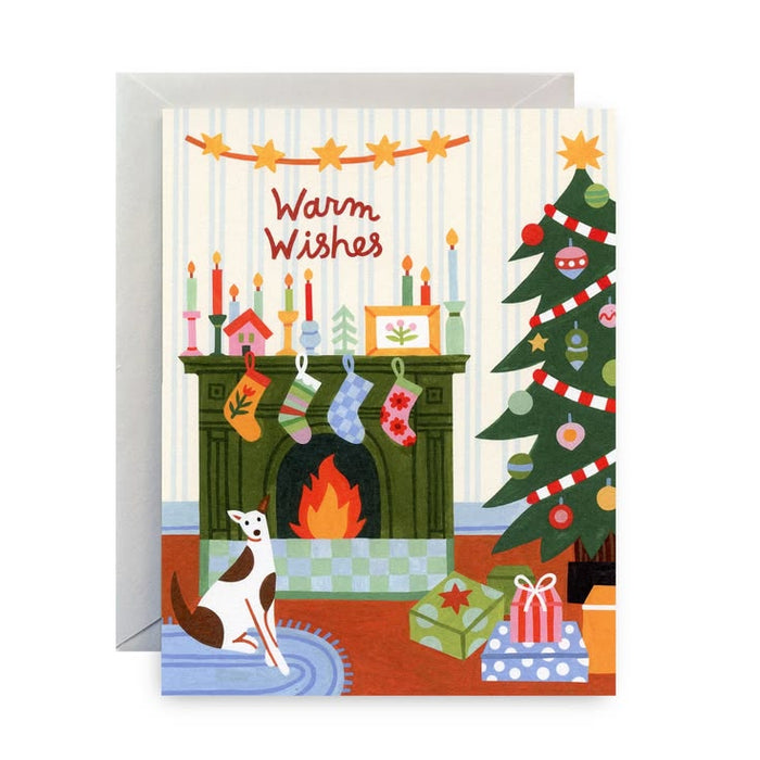 Warm Wishes Christmas Card