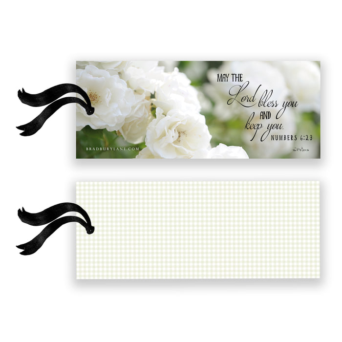 Whitechapel Walk (Numbers 6:24) - Laminated Bookmark w/Ribbon