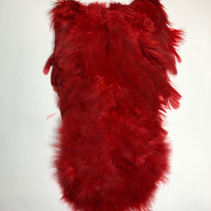 White dyed Red
