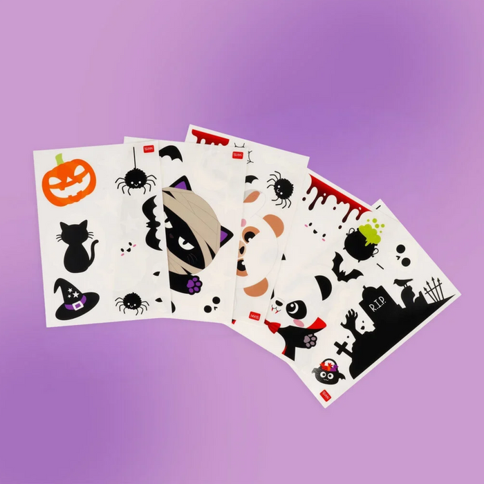 Window-Wow - 40 Static Cling Stickers - Halloween
