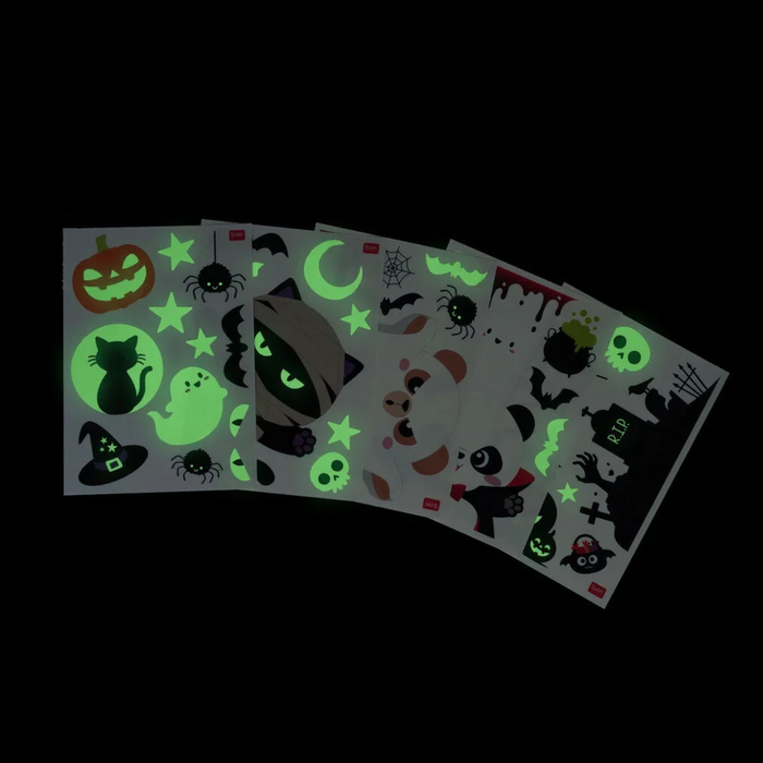 Window-Wow - 40 Static Cling Stickers - Halloween